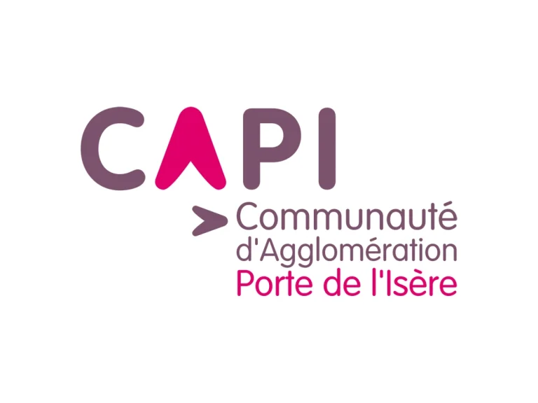 Logo CAPI, Communauté d’agglomération Porte de l’Isère